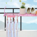 idrop Multifunctional Extendable Window Hanging Drying & Storage Rack Shelf