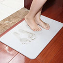 idrop Japan Natural Fast Drying Water Absorption Diatom Bath Mat [ 45cm x 35cm ]