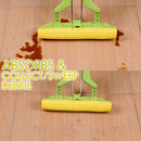 idrop Folding Sponge Mop - Foldable Extendable Absorbent Sweeper