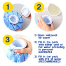 idrop ICE PACK Multipurpose Physiotherapy Treatment Bag Suitable for Hot & Cold Water Refill