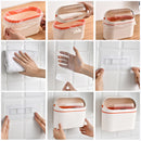 idrop Wall Mounted Trash Bin / Tong Sampah Gantung / (强力胶)壁挂垃圾桶(桌面收纳桶)