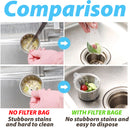 idrop [ 30PCS ] Disposable Kitchen Sink Filter Waste Mesh Bag / Beg Sampah Jaring Lubang Sinki / 厨房水槽过滤网30个装