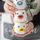 idrop Ceramic White Egg Yolk Separator Bird Design /  Pemisah Kuning dan Putih Telur Bentuk Burung Seramik / 陶瓷小鸟蛋清分离器