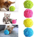idrop FUR BALL Pet Rolling Microfiber Toy Ball