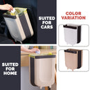 idrop Foldable Hanging Mini Portable Waste Trash Rubbish Bin