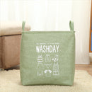 idrop WASHDAY BAG BASKET - Cotton Fabric Storage Laundry Bucket