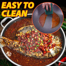 idrop [ 42CM ] Full Flower Nonstick Honey Comb Wok SUS304 Stainless Steel / Kuali Memasak Keluli Tidak Lekat / 不粘蜂窝炒锅 SUS304 不锈钢