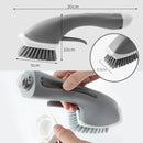 idrop Soap Dispensing Cleaning Scrubbing Washing Refillable Handheld Brush