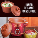 idrop Multifunctional Casserole Ceramic Stew Pot Cooker [ 1.5L / 2.5L/  3.5L / 6L ] / Periuk Seramik Kaserol Pelbagai fungsi / 多功能砂锅陶瓷炖锅 [ 1.5L / 2.5L/ 3.5L / 6L ]