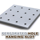 idrop Perforated Wall Mounted Rack Shelf [ 22cm x 22cm ]