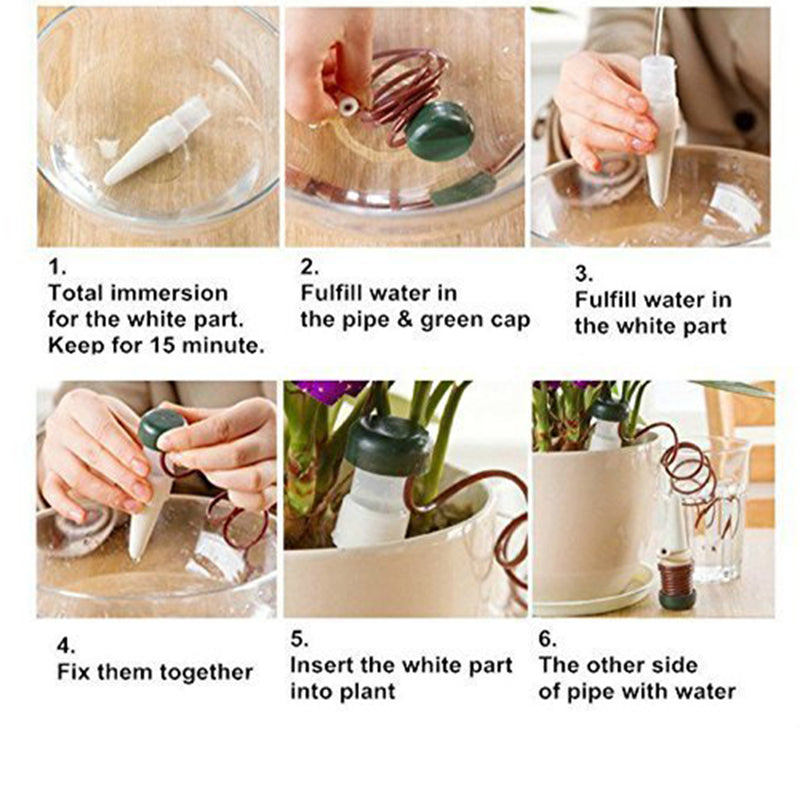 idrop Automatic Plant Waterers - Self Watering Irrigation Device ( 10pcs )