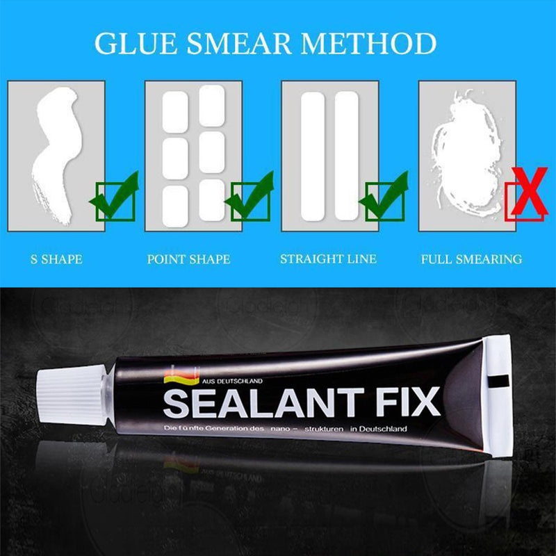 idrop SEALANT FIX STRONG GLUE -Adhesive Polymer Sticky Metal Quick Fix [ 10pcs x 12 g ]