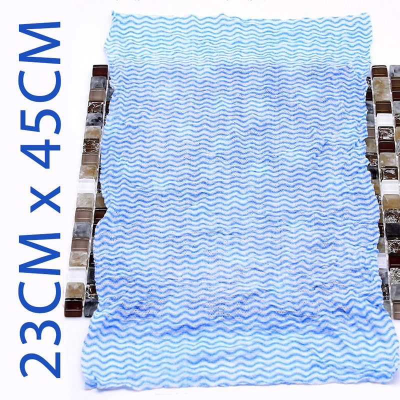idrop [ 1pc / 10pcs ] Compressed Cleaning Water Absorbent Napkin Towel Disposable Non Woven Fabric [ 45cm x 23cm ]