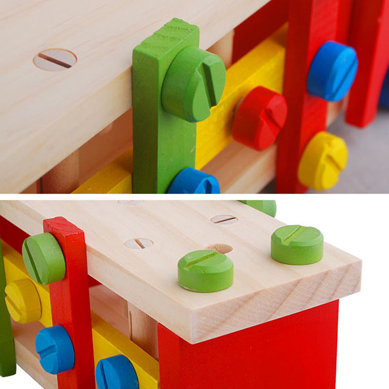idrop REASSEMBLE SCREW CAR - Intelligence Wooden Toy