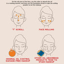 idrop [ 2 IN 1 ] Oil Absorbing Roller & Foundation Brush / Berus Foundation dan Bebola Serap Minyak Muka / 双头吸油滚珠+粉底刷