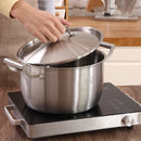 idrop [ 22CM / 28CM ] 5 Layer Stainless Steel SUS304 Soup Pot with Full Steel Lid Cover / Periuk Masak Sup Keluli Tahan Karat / 22CM-28CM五层钢汤锅(钢盖)(304免水蒸多用锅)