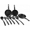 idrop Kitchen Cookware Cooking Pans & Utensils Set [ 9PCS  ]