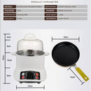 idrop [ 3L ] Multifunctional Breakfast Steamer & Cooker Machine / Mesin Pelbagai Guna Memasak & Stim / 底坐电脑带煎锅蒸 煲(营养早餐机)(山姆斯)