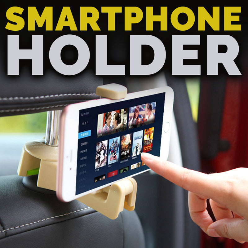 idrop Car Seat Rear Storage Hook and Smartphone Holder