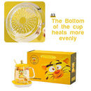 idrop CNY Chinese Lunar New Year of Tiger Electric Cup Warmer / Pemanas Cawan Electric Tahun Baru Cina / 贺岁虎玻璃杯防摔盖(暖暖杯/电暖杯 )