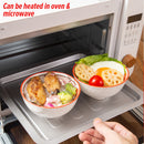 idrop [ 6PCS ] CNY Chinese New Year of Rabbit Ceramic Rice Bowl Set with Chopsticks [ Dazhan Hong Rabbit ] / Set Mangkuk Seramik & Chopstick Tahun Baru Cina Tahun Arnab / 陶瓷套装(兔) 大展宏兔6碗6筷陶瓷套装(吉祥福兔)CNY