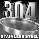 idrop 36CM SUS304 Stainless Steel Nonstick Honeycomb Frying Cooking Wok