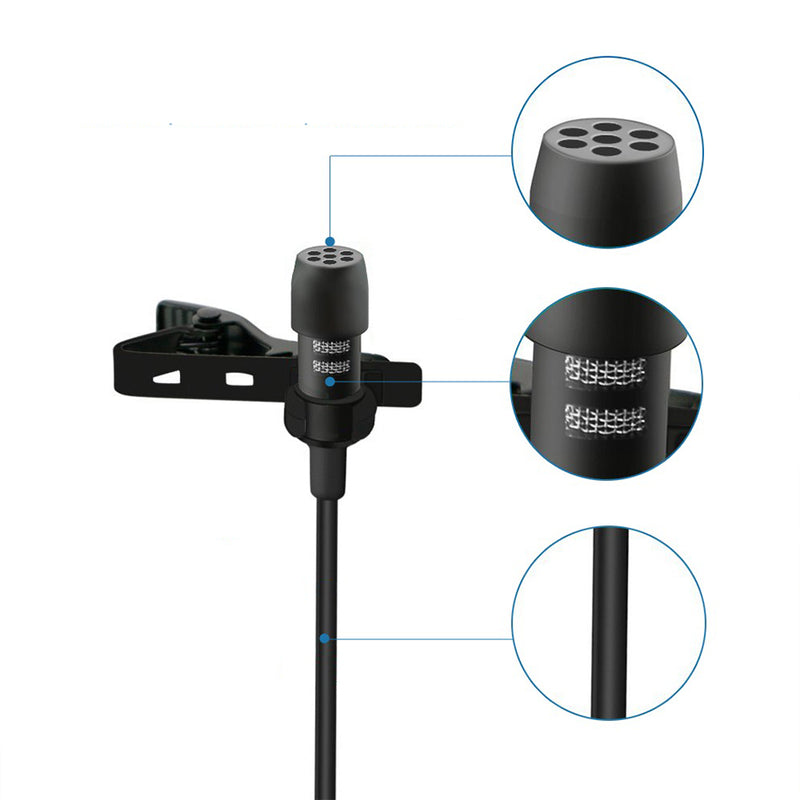 idrop Lavalier Microphone Plug & Play for Digital Recording Compatible with Apple Devices