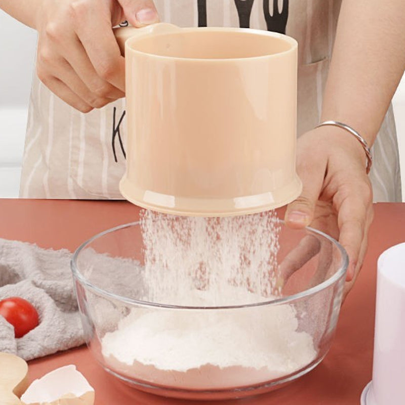 idrop Handheld Flour Powder Seave Filter Sifter