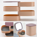 idrop 4 LAYER Rotatable Jewelry Accessory Display Storage Box