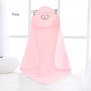 idrop Newborn Baby Cotton Hooded Cover Swaddle Towel Blanket / Selimut Tuala Bayi / 婴儿棉连帽罩/襁褓/毛巾/毯子