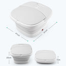 idrop Foldable Collapsible Compact Foot Spa with Feet Massage Roller Infrared Light and Heating Feature