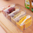 idrop Wall Mount Seasoning Spice Box Storage [ 3 LAYER ]
