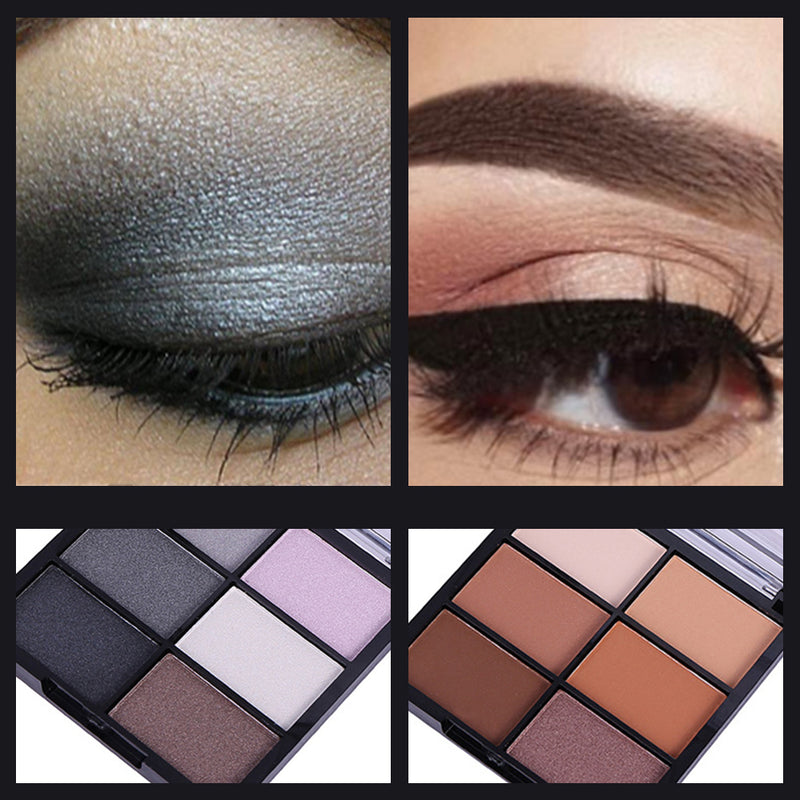 idrop 6 Colors Pretty Eyeshadow Cosmetic Makeup Kit [ 1pc ]