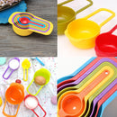 idrop 6pcs Kitchen Baking Cooking Measuring Spoon Scoop Set