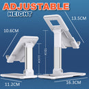 idrop Smartphone & Tablet Lifting Folding Desktop Bracket / Pemegang Alat Peranti Telefon Pintar / 智能手机和平板电脑升降折叠桌面支架