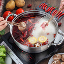 idrop [ 30CM ] 2 IN 1 Stainless Steel SUS304 Furnace Hot Pot