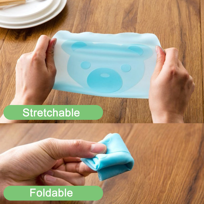 idrop [ 18CM x 18CM ] Food Grade Flexible Stretchable Silicone Wrap [ 1pc ]