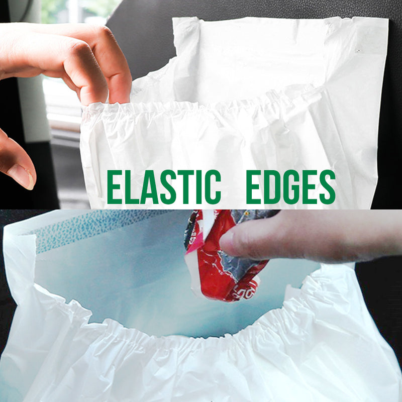 idrop 15PCS Car Household Convenient Sticky Mount Waterproof Rubbish Garbage Storage Bag [ 24cm x 18cm ]