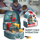 Idrop Portable Backpack Pretend Game The Worker Tool Toy