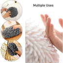 idrop Chenille Hanging Towel Water Absorbent & Soft / Tuala Gantung Chenille Lembut Penyerap Air / 雪尼尔擦手巾