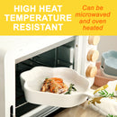 idrop Bear Paw Design Baking Ceramic Pan / Mangkuk Penghidang Makanan Seramik / 陶瓷烤盘 10.5^熊掌大号陶瓷烤盘26.5*19CM