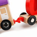 idrop NUMBER TRAIN - Numeric Wooden Train Learning Toy