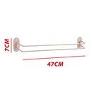 idrop Wall Mounted Iron Shoe and Slipper Storage Rack / Rak Penyimpanan Kasut & Selipar Dinding / 铁艺托鞋架47CM