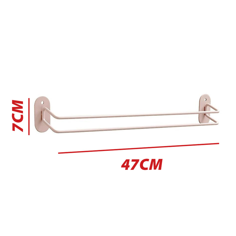 idrop Wall Mounted Iron Shoe and Slipper Storage Rack / Rak Penyimpanan Kasut & Selipar Dinding / 铁艺托鞋架47CM