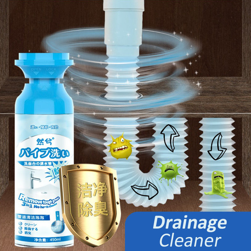 idrop [ 450ml ] Pipe Dredging Bubble Cleaning Detergent Sink Cleaner / Pembersih Pencuci Paip Sinki / 450ML管道清洁泡泡(然兮)
