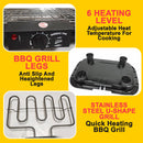 idrop Electric Barbecue Grill BBQ Cooker 2000W