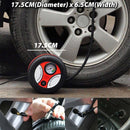 idrop DC12V Portable Car Pump Tire Inflator Air Compressor