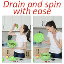 idrop [ 24.5cm ] Electric Vegetable & Fruit Drainage Wash Basket / Bakul Basuh Sayur Dan Buah Elektrik / 电动果蔬沥水(充电)