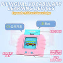 idrop [ ENGLISH CHINESE ] Children Bilingual Puzzle Card Learning Toy / Permainan Pembelajaran Dwibahasa Kanak-Kanak / 益智卡片早教机(USB 充电)