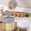 idrop [ 4 IN 1 ] Kitchen Clamshell Seasoning Jar Container / Bekas Simpanan Perencah / 四合一翻盖调味罐(塑料)